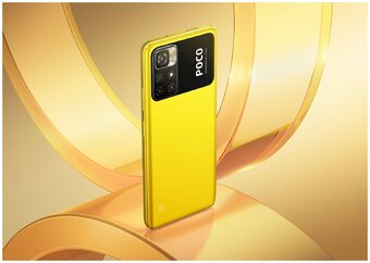 Смартфон Xiaomi Poco M4 Pro 4G 6/128 ГБ Global, желтый