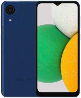 Мобильный телефон Samsung Galaxy A03 Core 2/32GB Blue/Синий (SM-A032FZBDSER)
