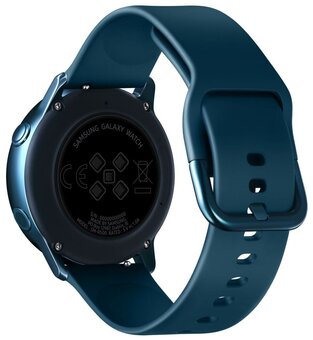 Samsung Смарт-часы Samsung Galaxy Watch Active SM-R500NZGASER, 1.1", SAmoled, 39.5 мм, морская волна