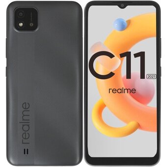 Смартфон Realme C11 2021 4/64GB, серая сталь