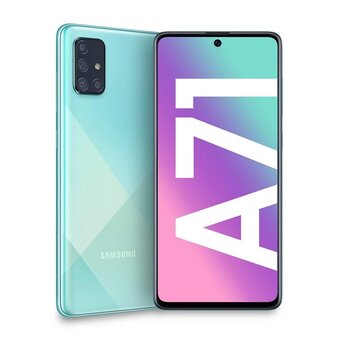 Смартфон Samsung Galaxy A71 6/128GB, голубой