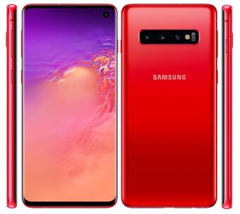 Смартфон Samsung Galaxy S10 8/128GB Гранат (Red)