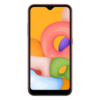 Смартфон Samsung Galaxy M01 SM-M015 красный, SM-M015FZRDSER