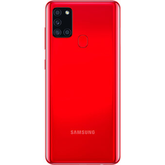 Смартфон Samsung Galaxy A21s 32Gb Красный (Red)