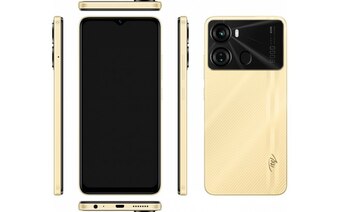 Смартфон Itel P40 4/128 ГБ, Dual nano SIM, золотистый