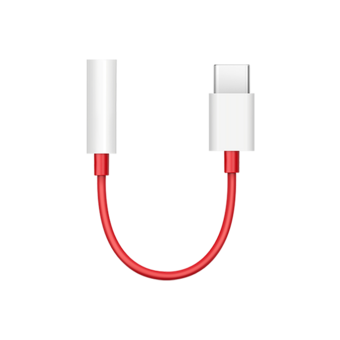 OnePlus Type-C to 3.5mm adapter, Red