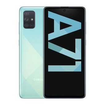 Смартфон Samsung Galaxy A71 6/128GB, голубой