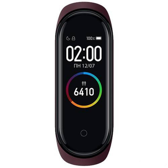 Умный браслет Xiaomi Mi Band 4, бордовый