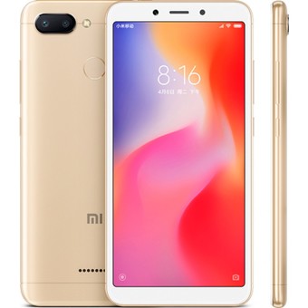 Смартфон Xiaomi Redmi 6 4/64GB Gold EU