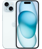 Смартфон Apple iPhone 15 512 ГБ, Dual nano SIM, голубой