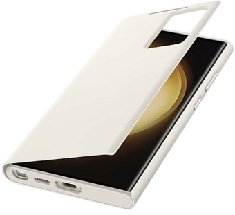 Чехол Samsung Smart View Wallet Case для Galaxy S23 Ultra Cream